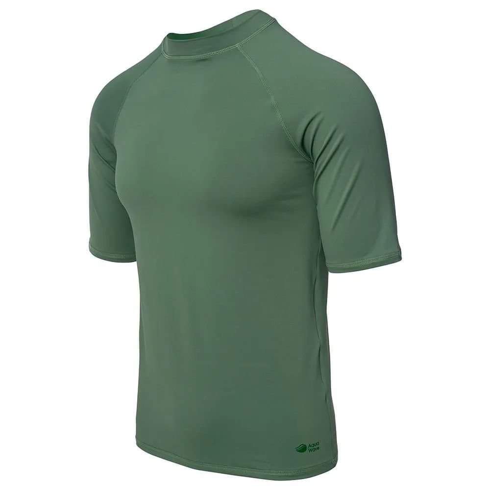 Aquawave Aquawave Men's Uver UV T-Shirt in Bottle Green