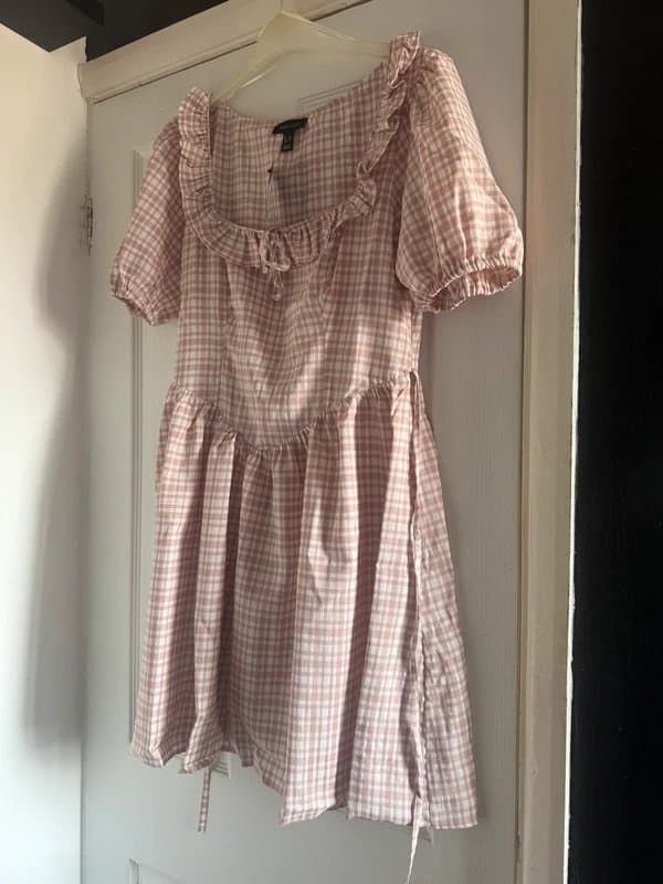 New Look New Look Corset Pink Dress