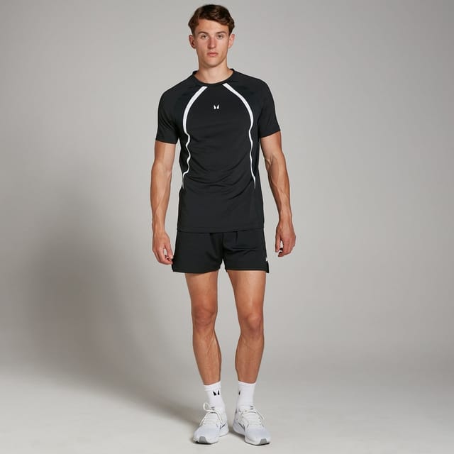 MyProtein Myprotein Men's Tempo Panel T-Shirt in Black - 2