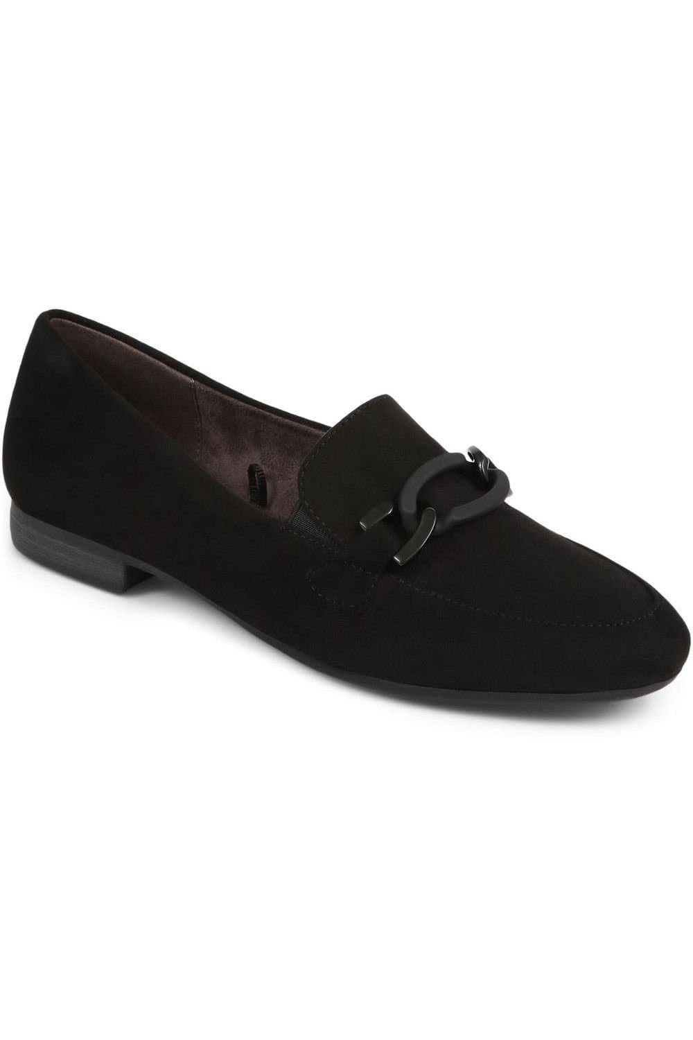 Pavers Pavers Women's Smart Slip On Loafers in Black