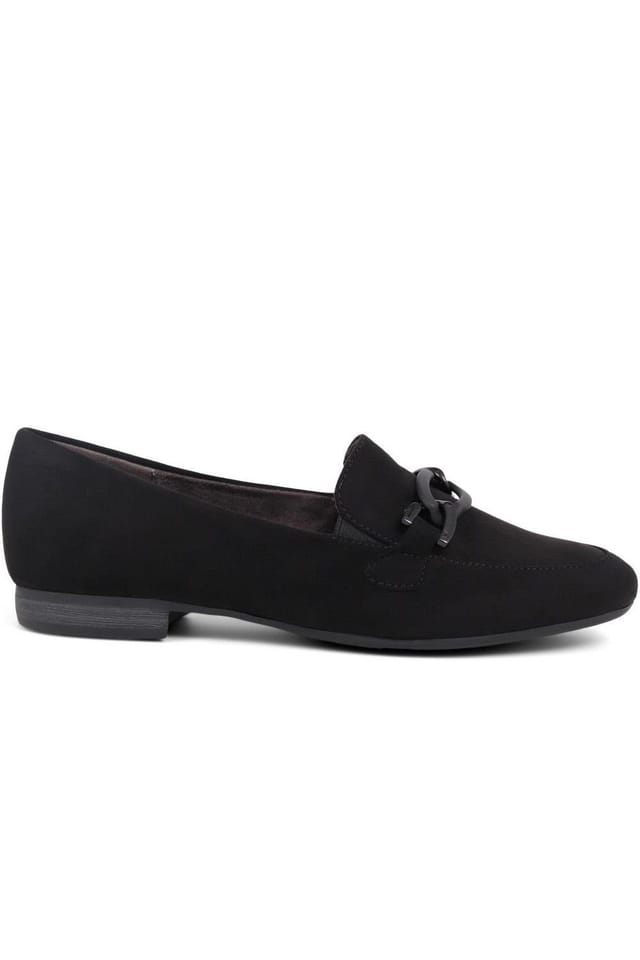 Pavers Pavers Women's Smart Slip On Loafers in Black - 2