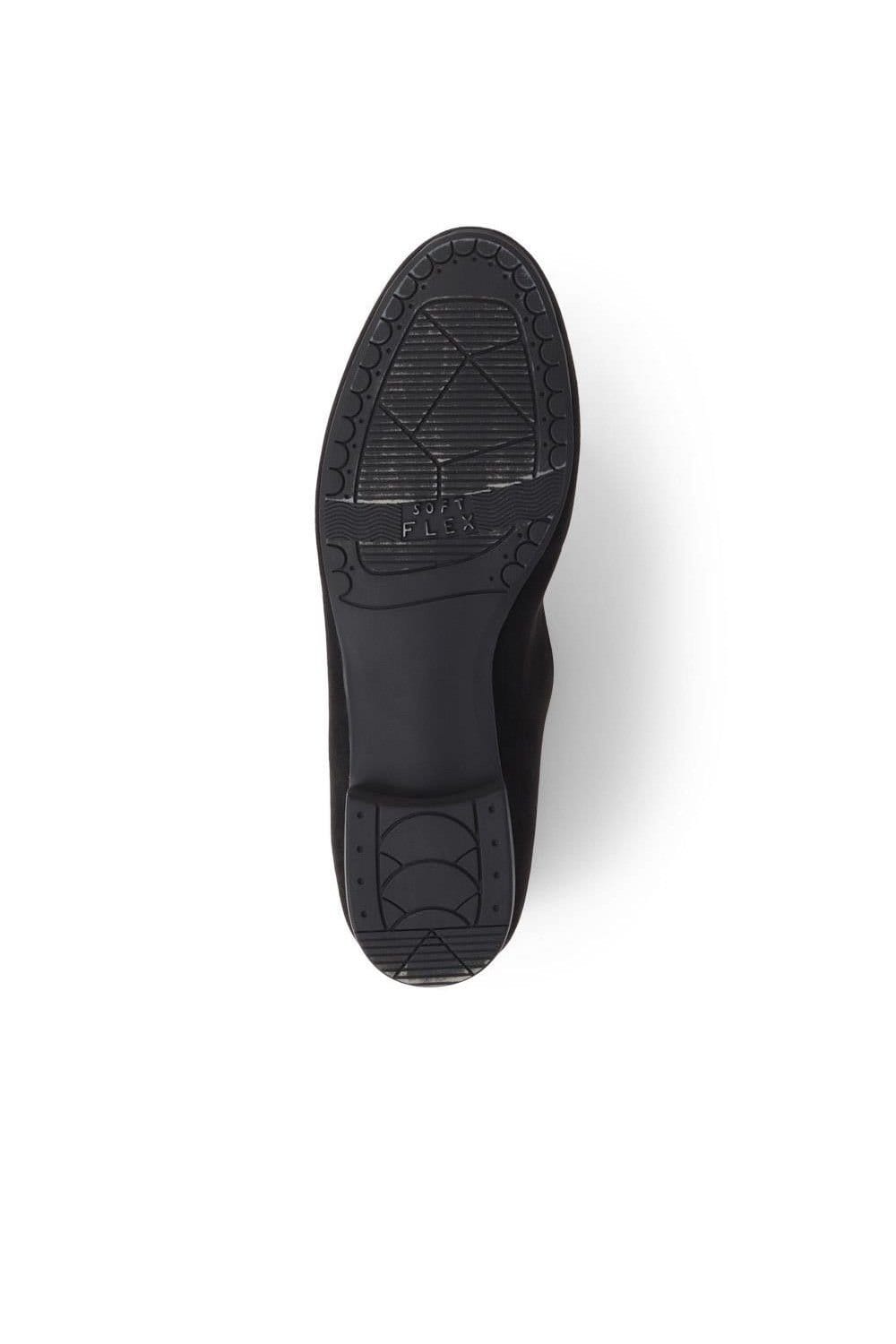 Pavers Pavers Women's Smart Slip On Loafers in Black - 4
