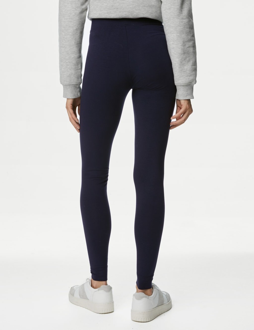 Marks & Spencer M&S High Waisted Leggings Navy - 4