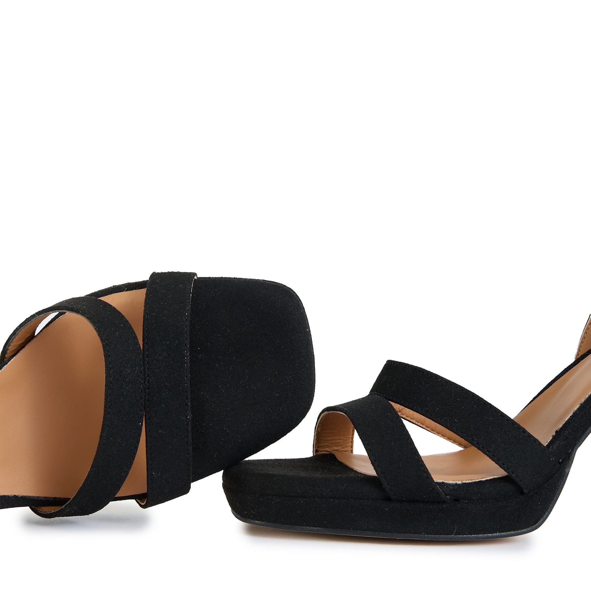 V.GAN V.GAN Women's Tulsi Platform Heel Sandals in Black - 4