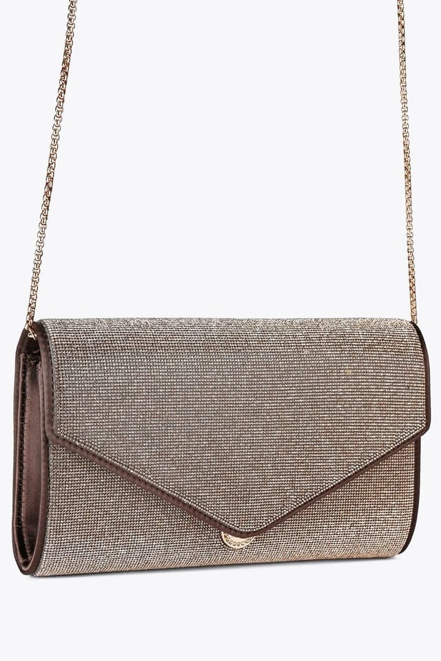 Carvela Carvela Women's 'Spiral Envelope Clutch' Bag in Brown - 2