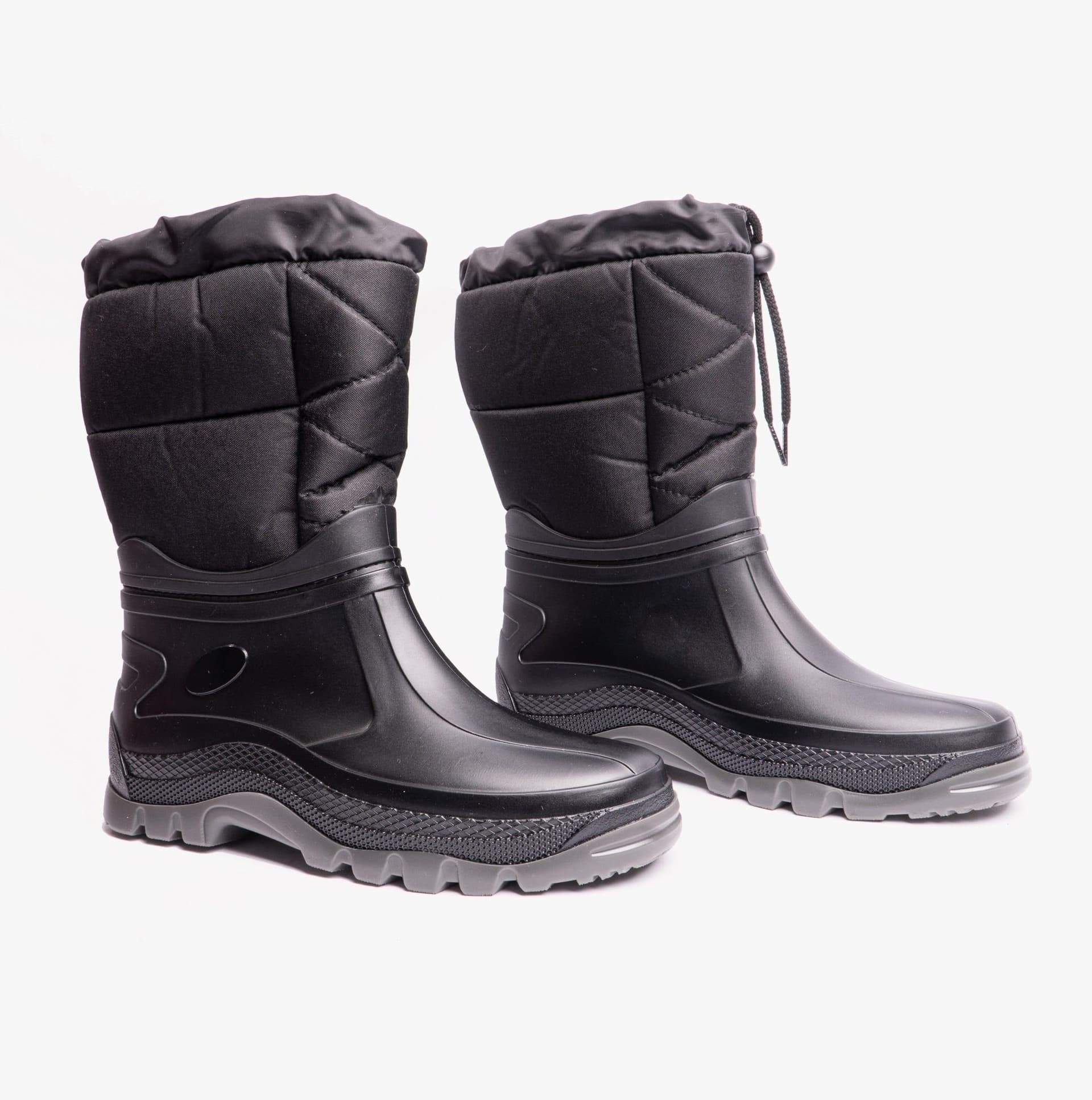 Mud Dogs Mud Dogs Men's NORDIC Warm Lined Waterproof Winter Boots in Black