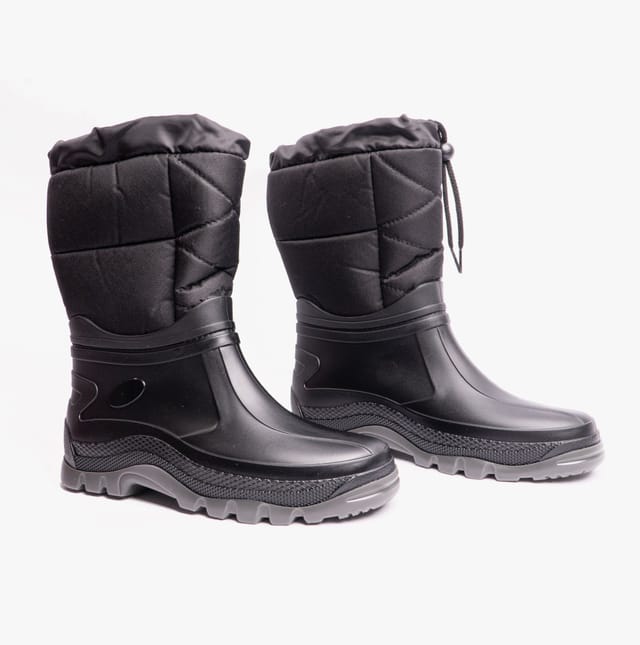 Mud Dogs Mud Dogs Men's NORDIC Warm Lined Waterproof Winter Boots in Black - 2