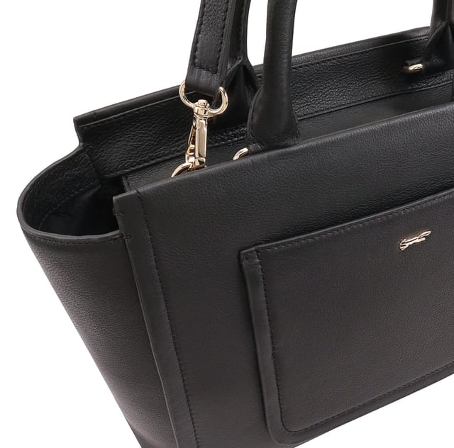 Paul Costelloe Paul Costelloe Women's Shinano Leather Multi Way Bag in Black - 3