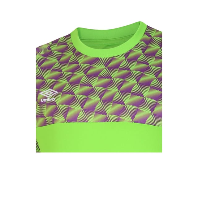Umbro Umbro Men's Flux Long-Sleeved Goalkeeper Jersey in Bright Green - 3