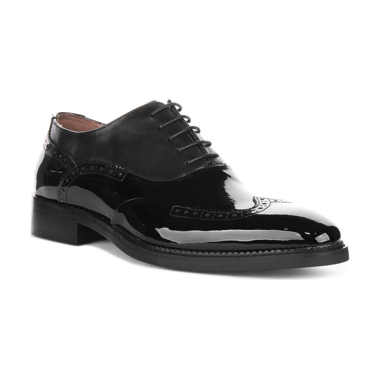 JUSTINREESS ENGLAND JUSTINREESS ENGLAND Men's 'Harry' Leather Shoes in Black