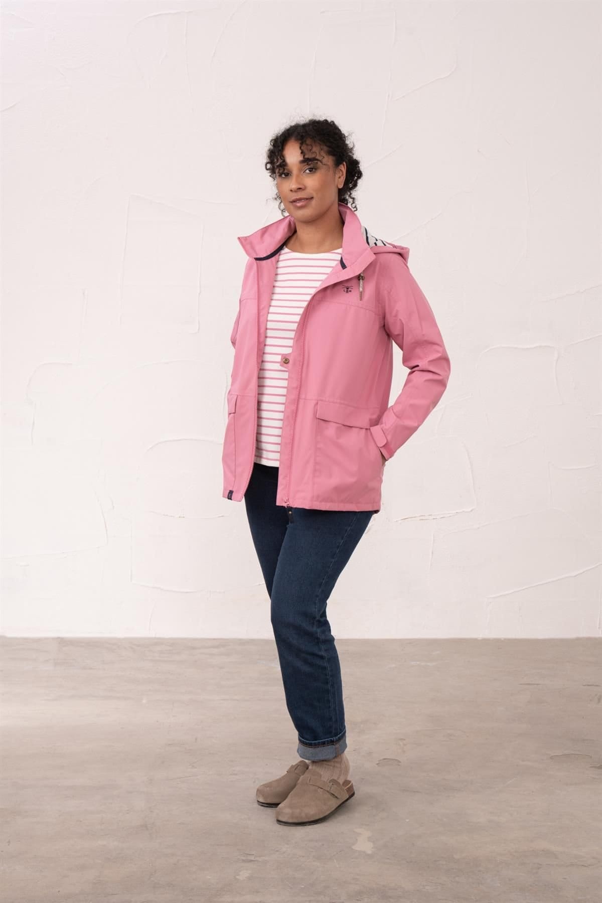 Lighthouse Clothing Baby Pink Waterproof Jacket