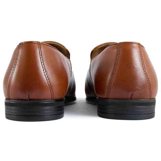 WALK LONDON Walk London Men's Ischia Tassel Shoes in Tan - 3