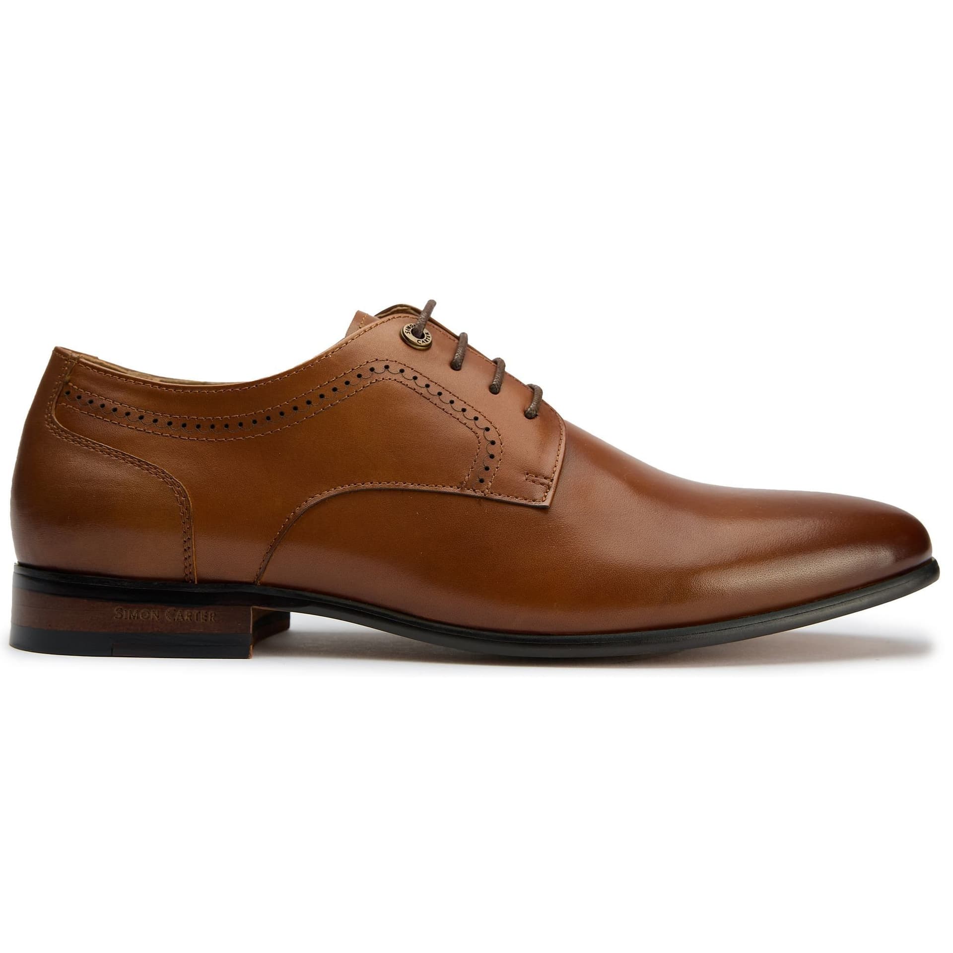 Simon Carter SIMON CARTER Men's Tosti Derby Shoes in Tan