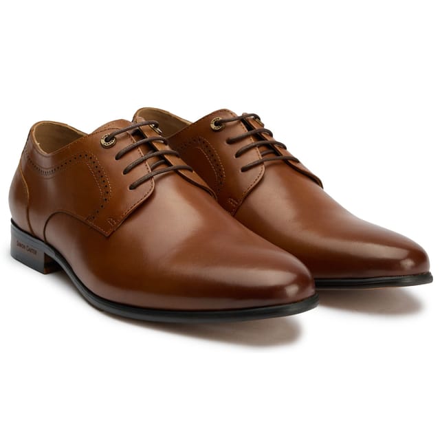 Simon Carter SIMON CARTER Men's Tosti Derby Shoes in Tan - 2