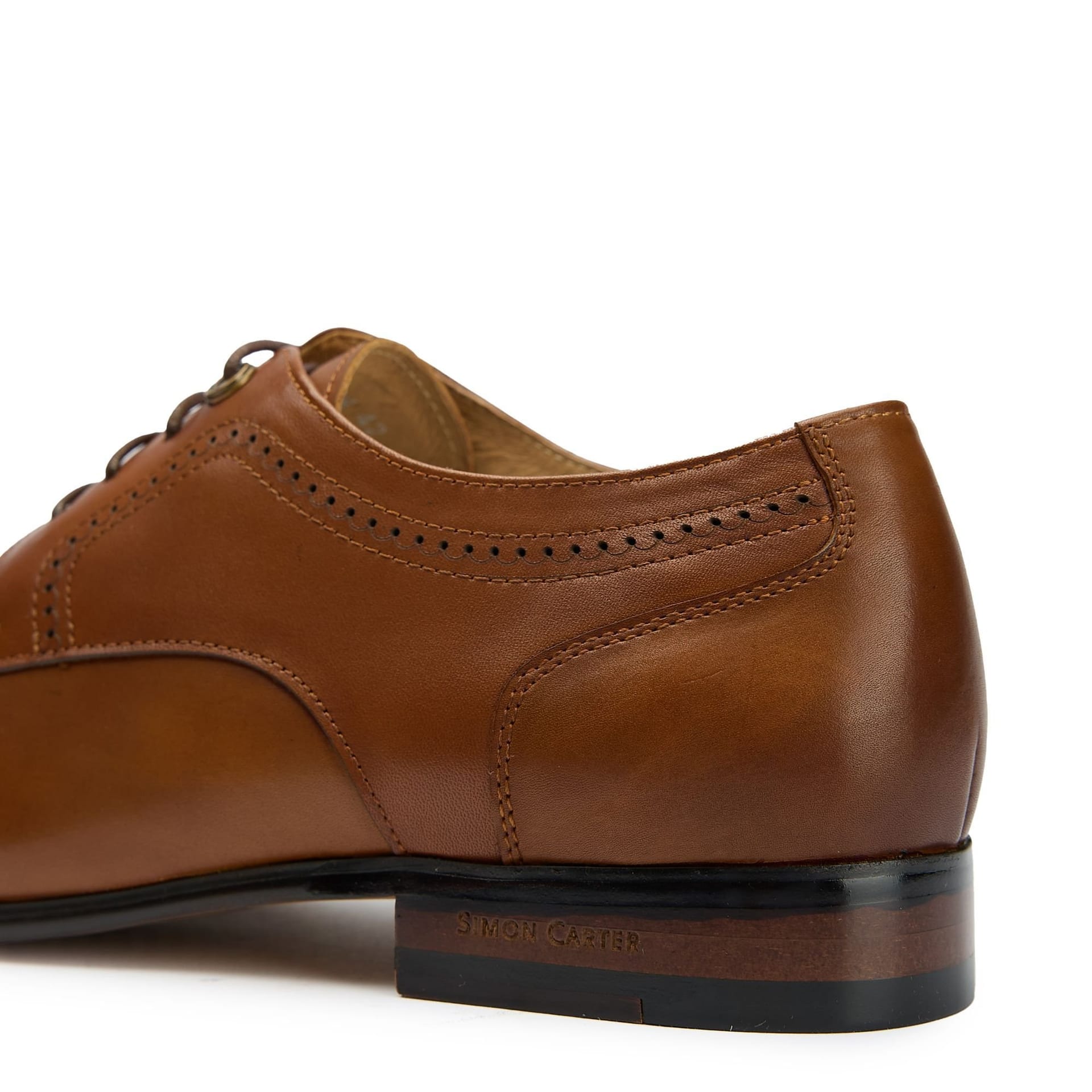 Simon Carter SIMON CARTER Men's Tosti Derby Shoes in Tan - 4