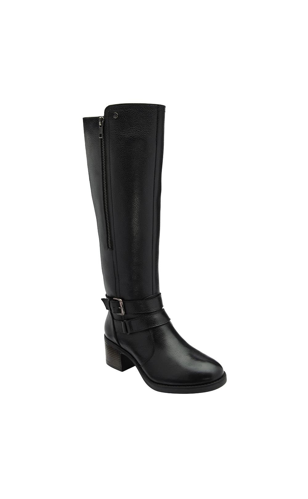 Lotus Lotus Women's 'Jive II' Leather Knee-High Boots in Black