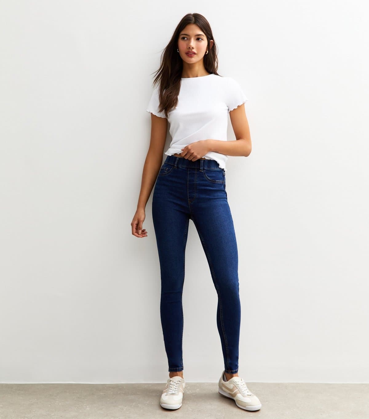 New Look Women's Dark Blue Lift & Shape Emilee Jeggings New Look