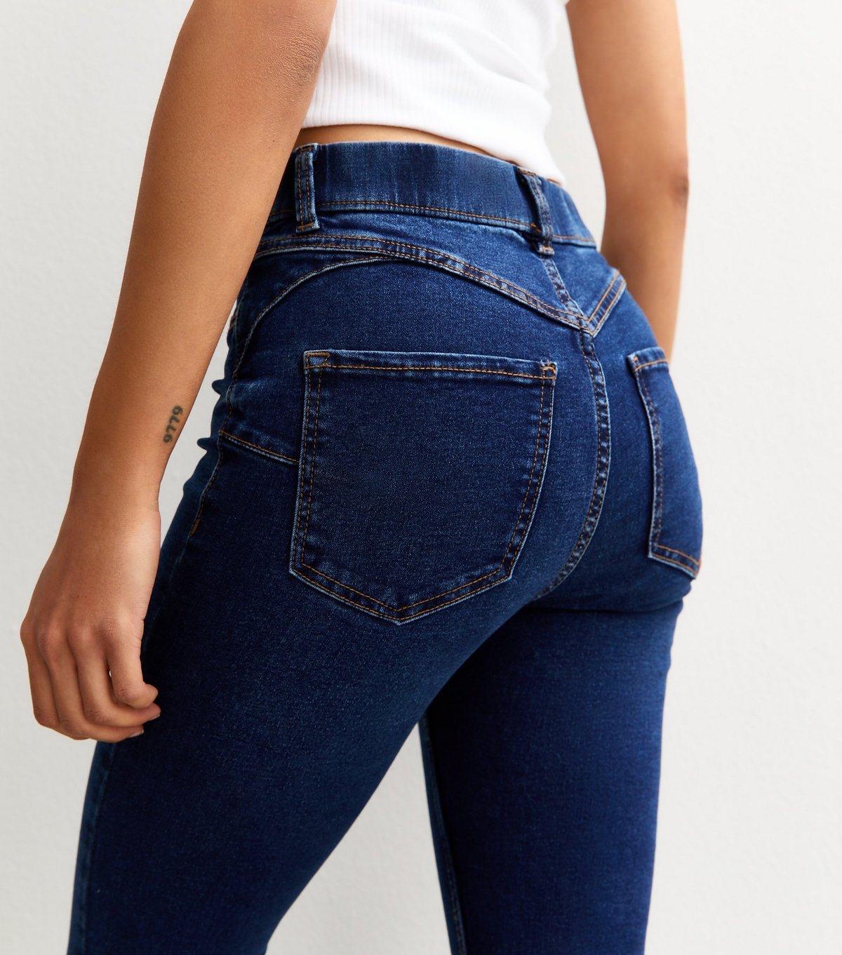 New Look Women's Dark Blue Lift & Shape Emilee Jeggings New Look - 2