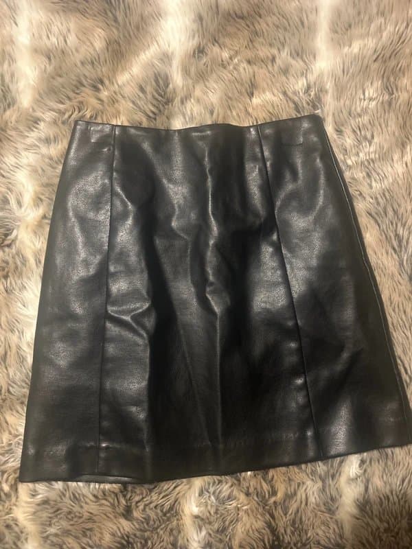 New Look Leather skirt