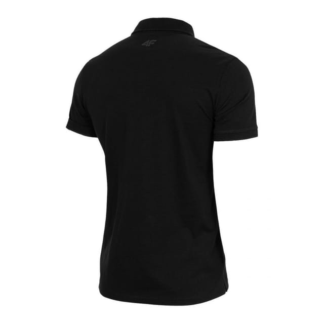 4F 4F Men's H4Z22 TSM355 Polo Shirt in Black - 2