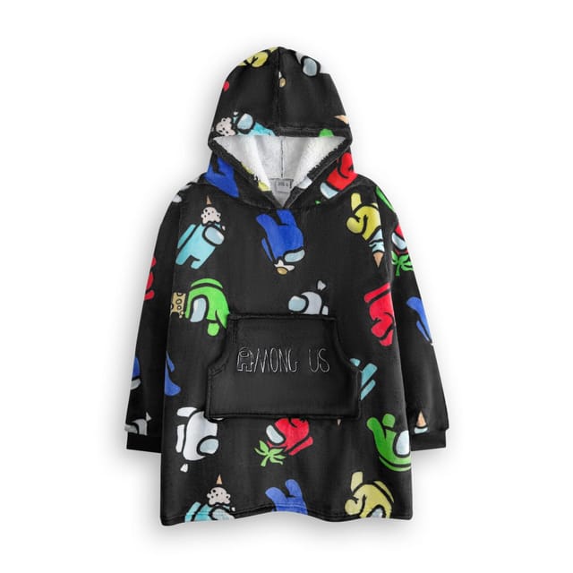 Among Us Among Us Men's Blanket Hoodie | Boys Multicolured | Official Merch - 2
