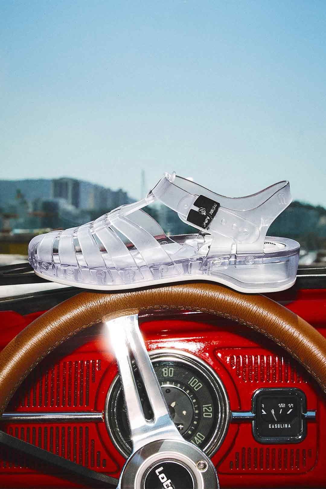 Melissa Shoes Melissa Shoes Women's Possession Pescura Heel x Scholl in Clear - 2