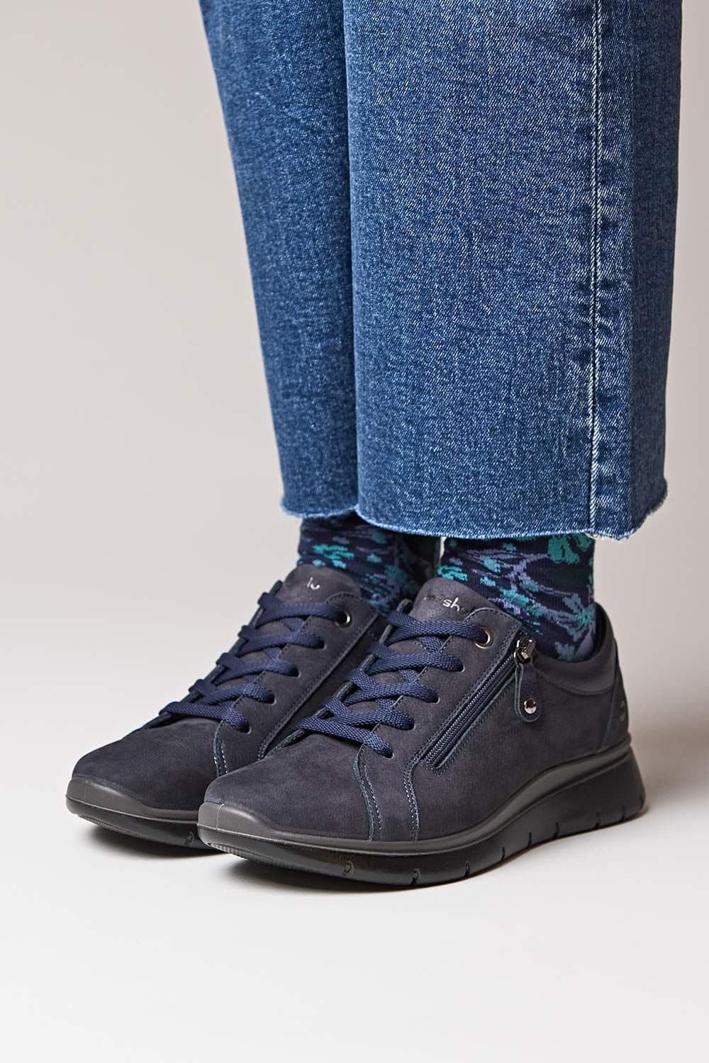 Moshulu Moshulu Women's 'Kensey' Casual Lightweight Trainers in Dark Indigo
