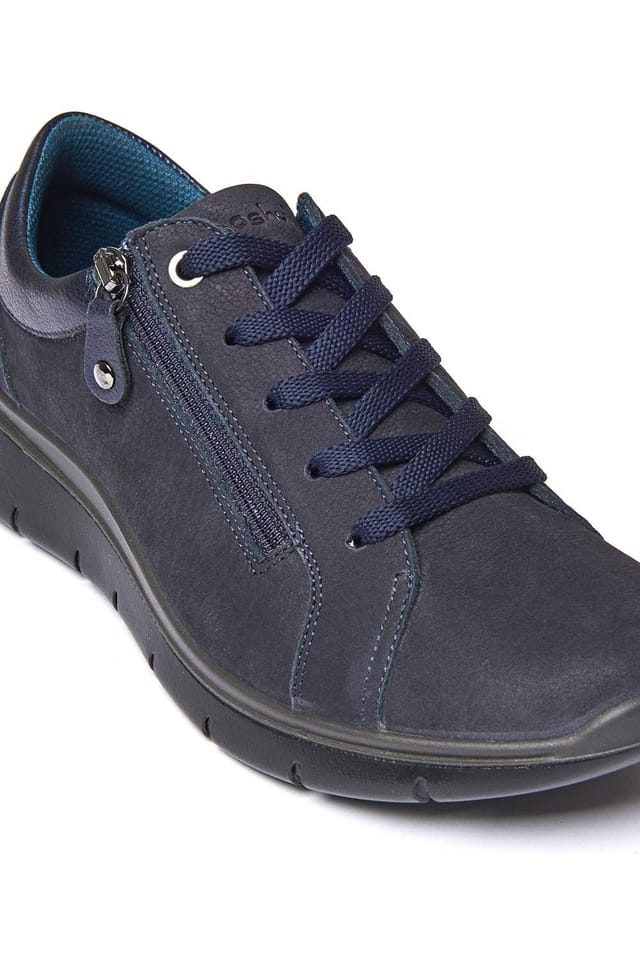 Moshulu Moshulu Women's 'Kensey' Casual Lightweight Trainers in Dark Indigo - 3