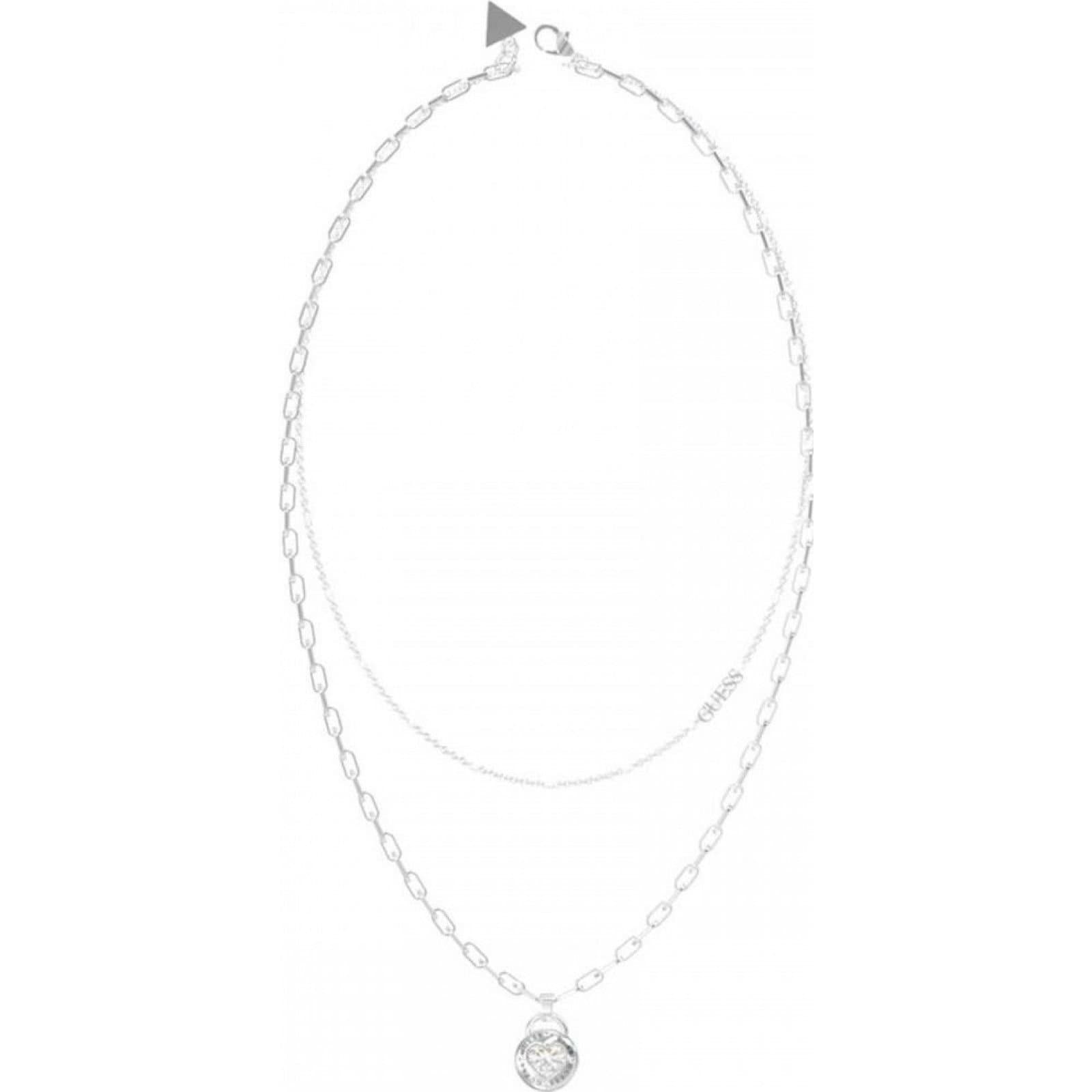 Guess Guess Women's JUBN03348JWRHT-U Necklace in Silver