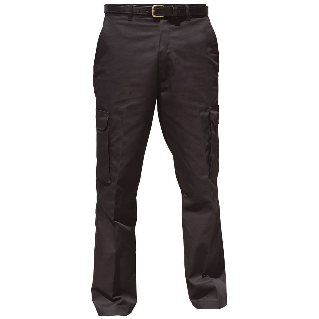 Warrior Warrior Men's Cargo Workwear Trousers in Black