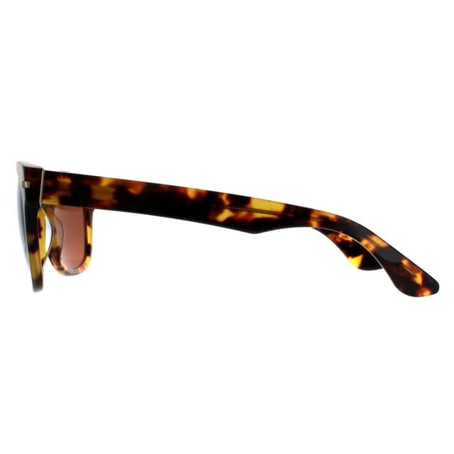 Serengeti Serengeti Men's Square Shiny Tortoise Havana Mineral Polarized 555nm Green Foyt Large in Brown - 3