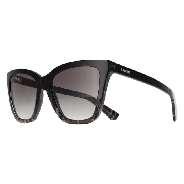 Burberry Burberry Women's Square Grey Check Grey Gradient BE4470 - 2