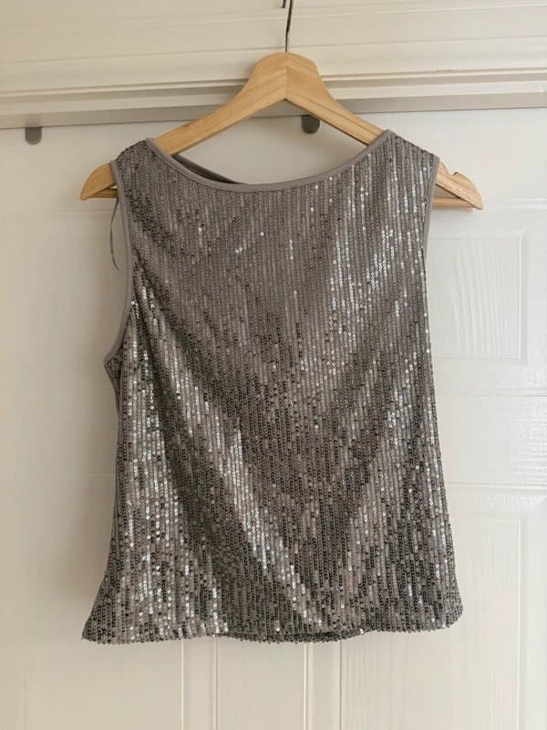 New Look Sequin top