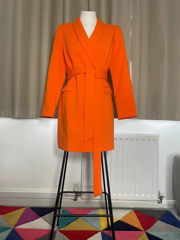 Michelle Keegan Tailored blazer dress fully lined size 14