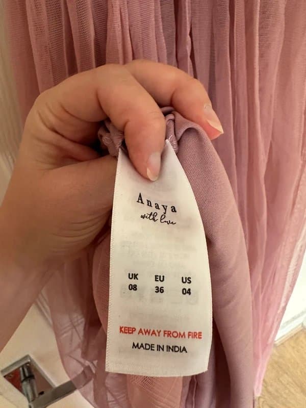 Anaya with Love Anaya With Love Halter Neck Keyhole Front Maxi Dress UK8