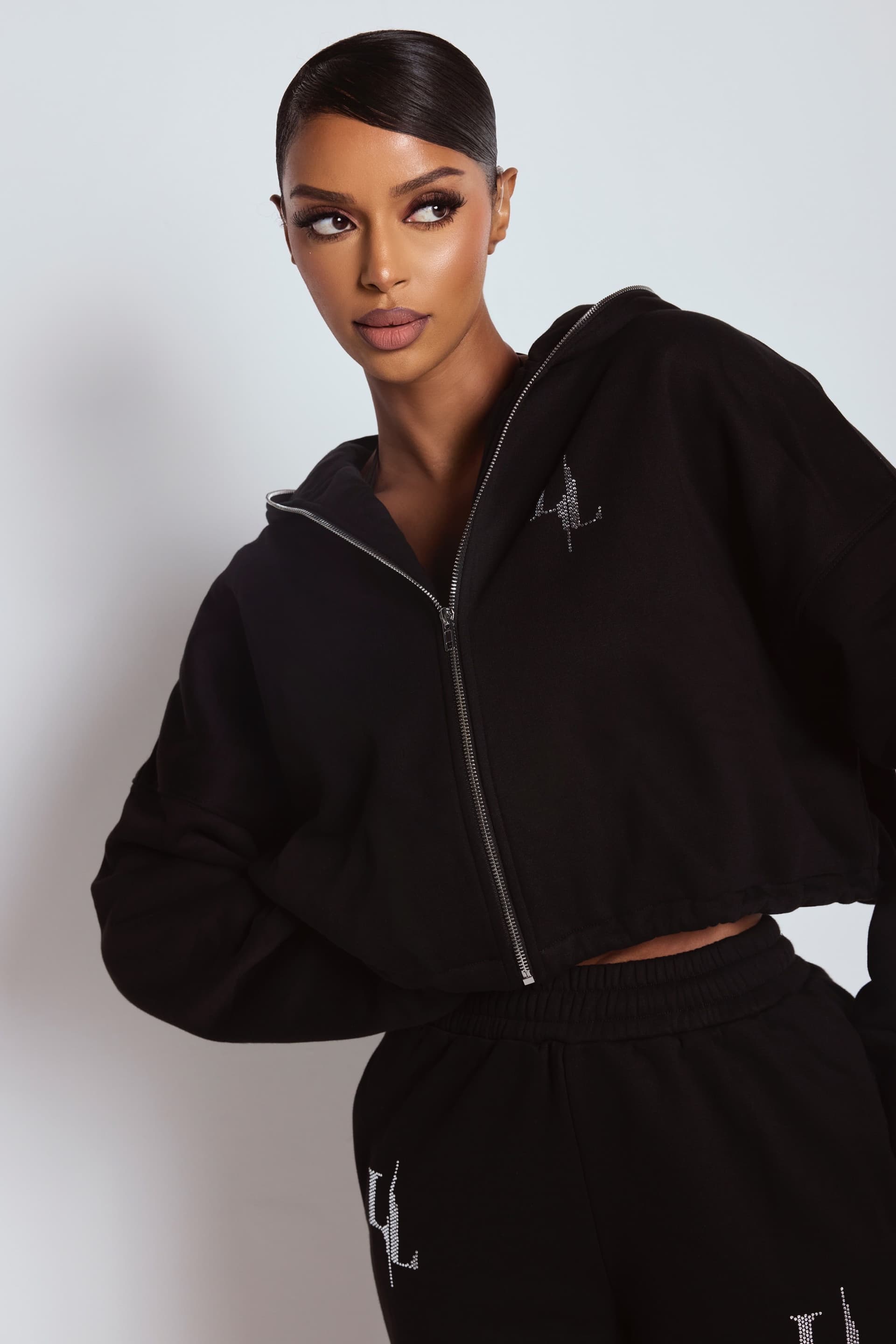 LEMONLUNAR LEMONLUNAR Women's The LL Hoodie in Black