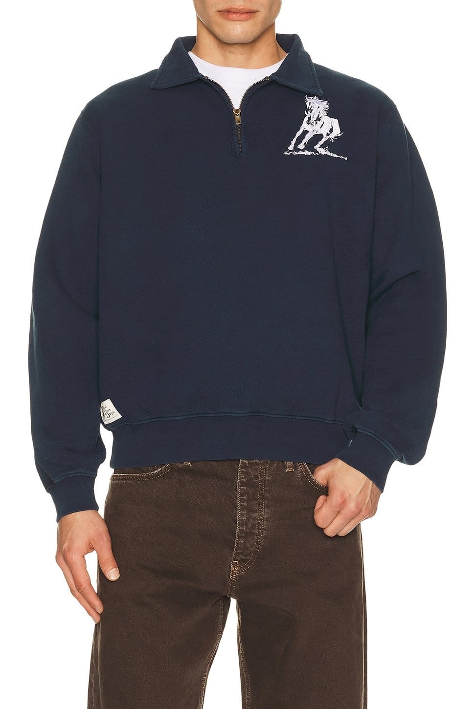 revolve Running Horse Quarter Zip - 1