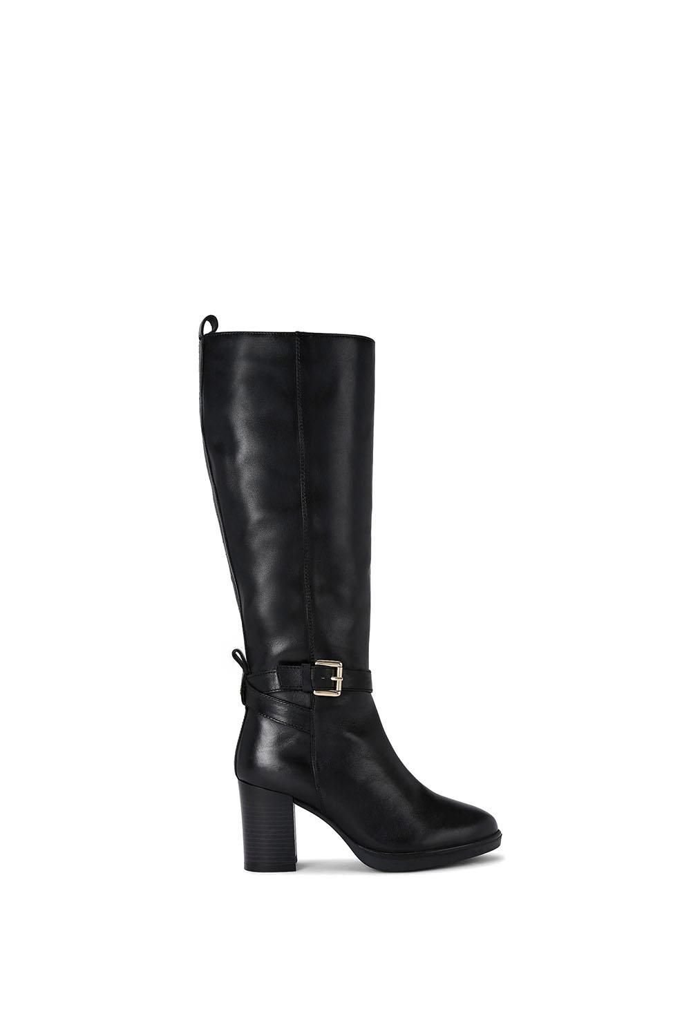 KG Kurt Geiger KG Kurt Geiger Women's 'Sage High Leg' Leather Boots in Black - 3