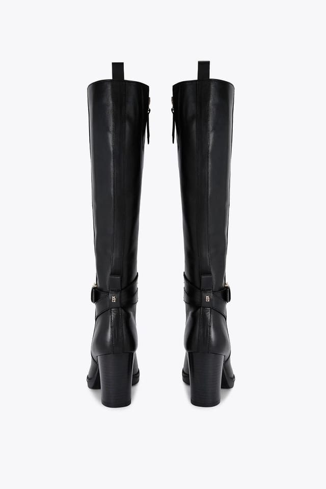 KG Kurt Geiger KG Kurt Geiger Women's 'Sage High Leg' Leather Boots in Black - 3