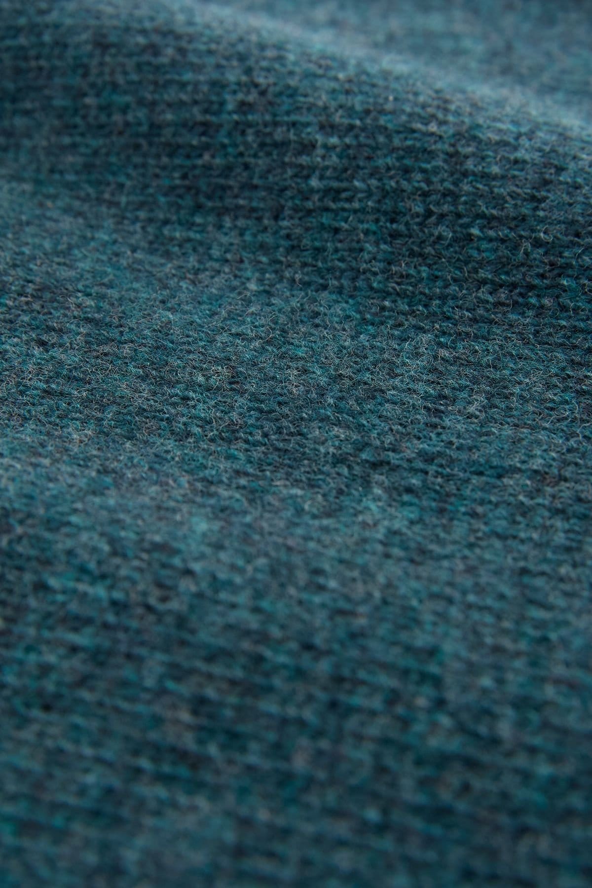 Celtic & Co Celtic & Co Women's Collared Slouch Sweater in Turquoise - 4