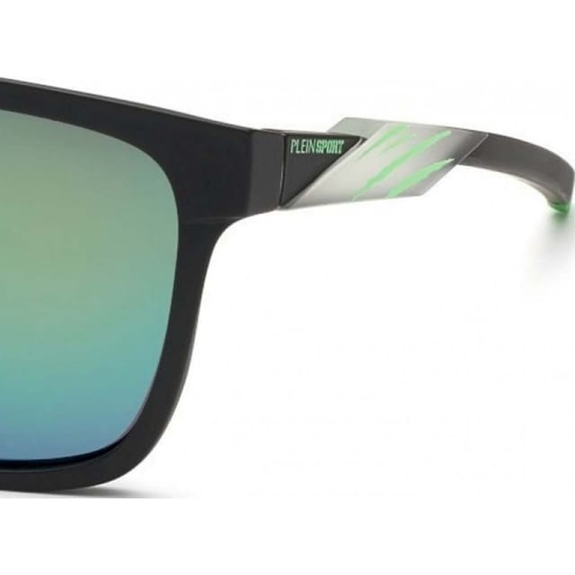 Plein Sport Plein Sport Men's SSP010-56U28Z Square/Rectangle Sunglasses in Black - 2