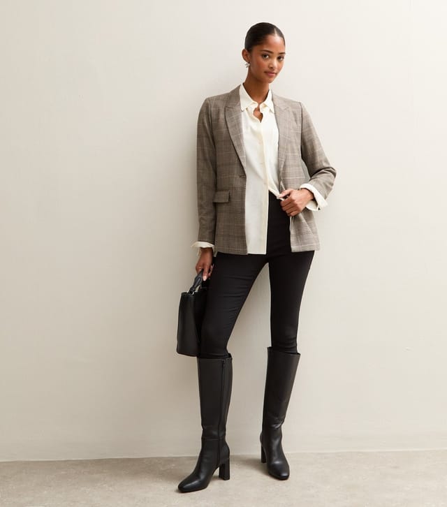 New Look Women's Black Skinny Zip Pocket Trousers New Look - 3