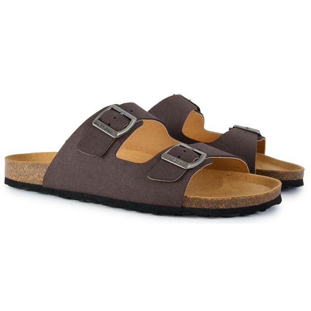 V.GAN V.GAN Men's Mango Comfort Soft Footbed Sandals in Grey - 2