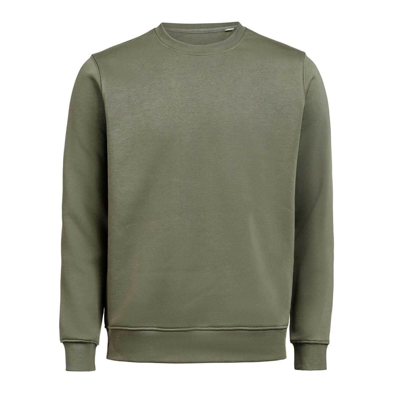 Untagged Movement Untagged Movement Dark Green Crew Neck Sweatshirt