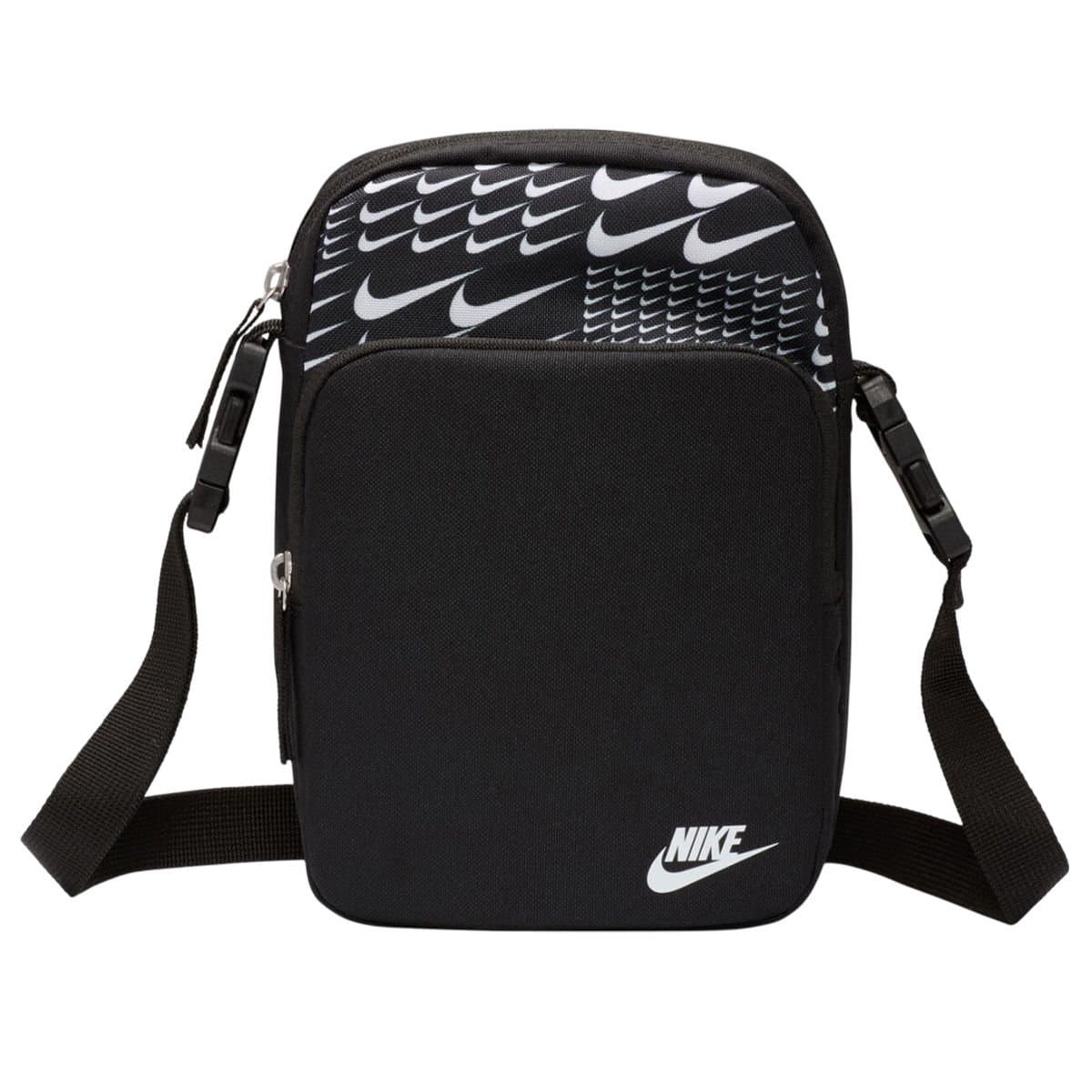 Nike Nike Men's Heritage Grid Crossbody Bag in Black
