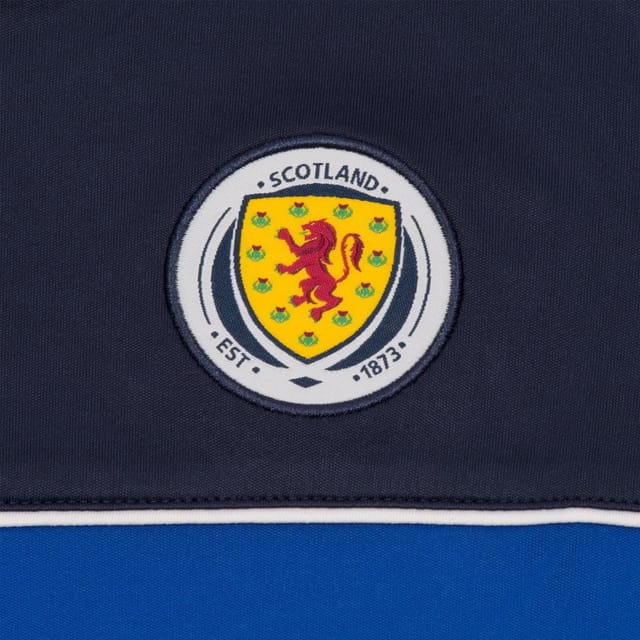 Scottish FA Scottish FA Men's Adults Poly T-Shirt in Navy - 2