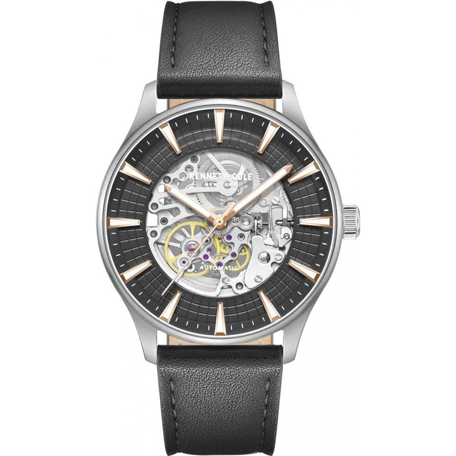 Kenneth Cole Kenneth Cole Men's KCWGX0057902 44mm Automatic Watch in Black