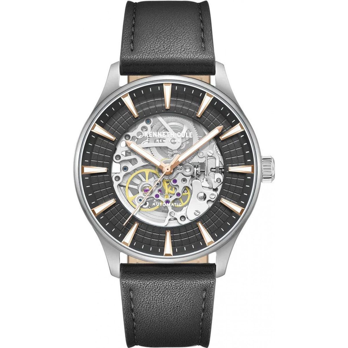 Kenneth Cole Kenneth Cole Men's KCWGX0057902 44mm Automatic Watch in Black - 1