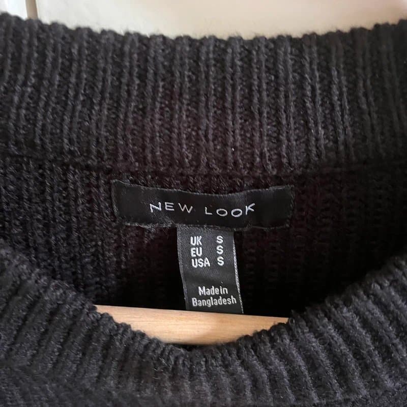 New Look Black Newlook jumper size S