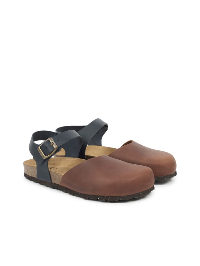 Celtic & Co Celtic & Co Women's Closed Toe Sandal in Brown - 2